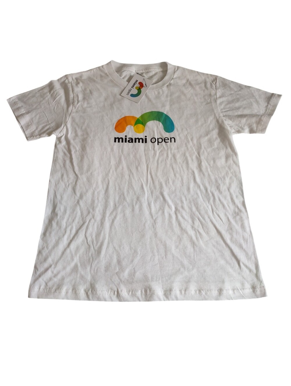 Miami Open Youth Medium Logo Short Sleeve T-Shirt